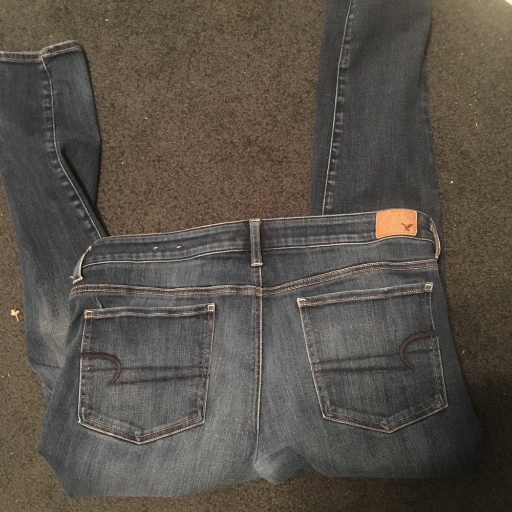 American eagle skinny jeans 16 long